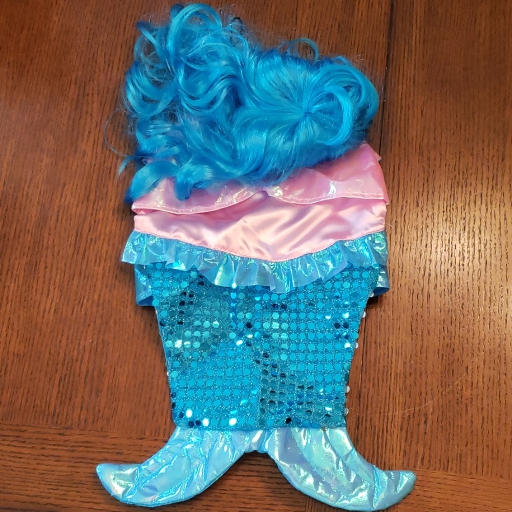 Mermaid dog costume